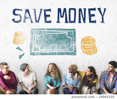 Save Money Managment Economy Finance Concept 24664109