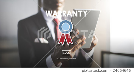Warranty Guarantee Guaranty Quality Certificate Concept 24664646