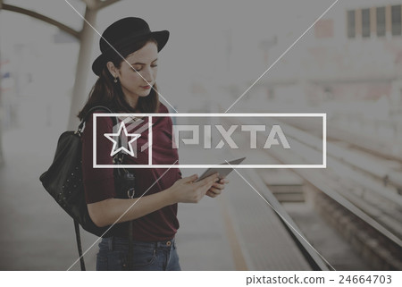 Badge Label Mark Brand Copy Space Concept 24664703