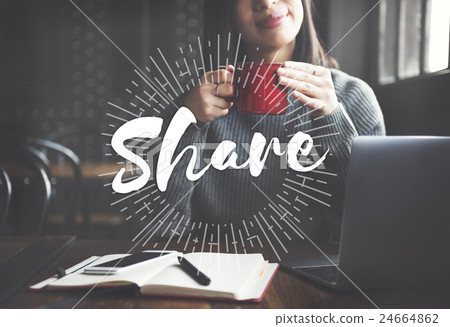 Share Connection Information Networking Social Concept Share Connection Information Networking Social Concept 24664862