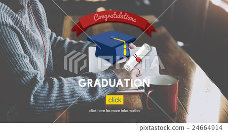 Graduation Graduate Education Academic College Concept Graduation Graduate Education Academic College Concept 24664914