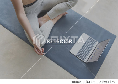 Fitness Health Healthy Lifestyle Fit Concept 24665170