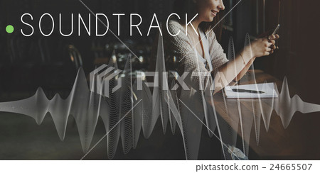 Soundtrack Audio Background Balance Media Concept 24665507