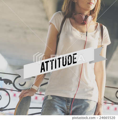 Attitude Perspective Thinking Ideas Opiniion Reaction Concept 24665520