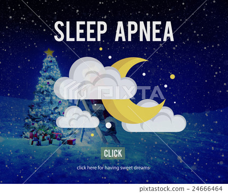 Sleep Apnea Snorer Insomnia Breathing Concept 24666464