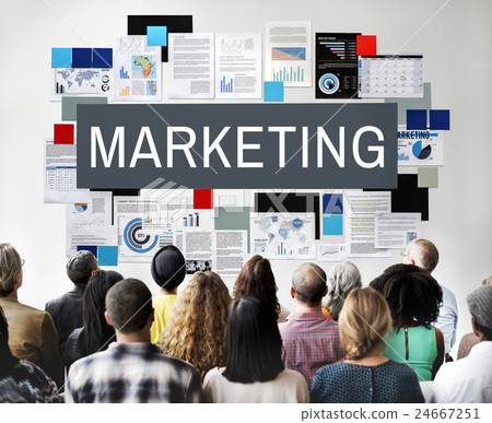 Marketing Branding Business Commercial Design Concept Marketing Branding Business Commercial Design Concept 24667251
