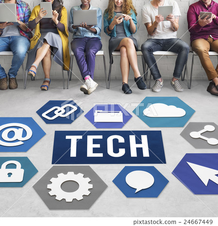 Technology Www Network Graphics Concept Technology Www Network Graphics Concept 24667449