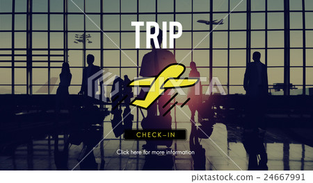 Transport Travel Departure Take off Concept 24667991