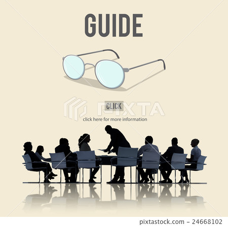 Guide Instructor Glasses Icon Expert Concept Guide Instructor Glasses Icon Expert Concept 24668102