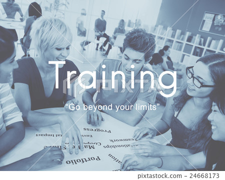 Training Mentoring Skills Ability Studying Development Concept 24668173