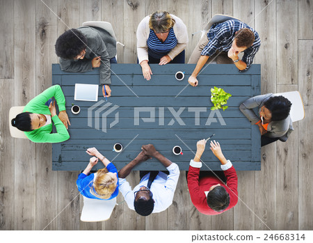 Business Team Discussion Meeting Team Concept 24668314