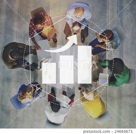 Bar Chart Analysis Statistic Graphic Concept Bar Chart Analysis Statistic Graphic Concept 24668671