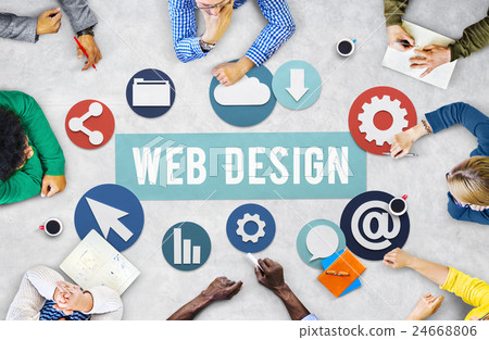Business Team Meeting Brainstorming Planning Concept 24668806