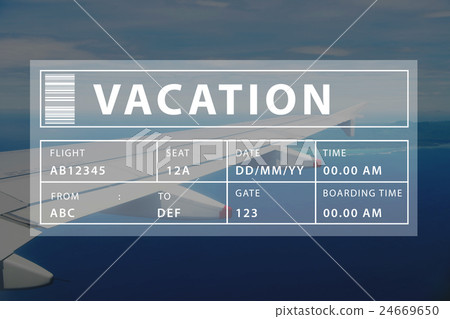 Holiday Travel Tourism Relaxation Graphic Concept Holiday Travel Tourism Relaxation Graphic Concept 24669650