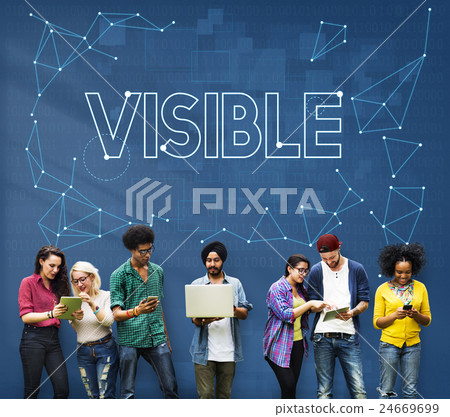 Vision Visibility Observable Noticeably Graphic Concept 24669699