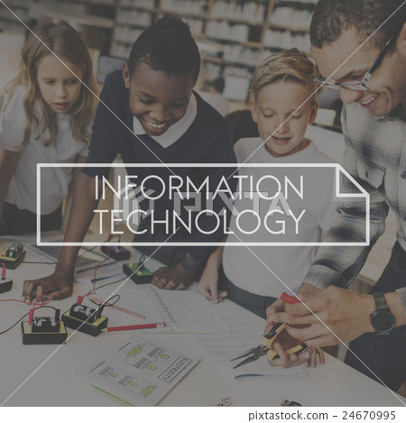 Information Technology Data Facts Research Results Details Content Concept 24670995