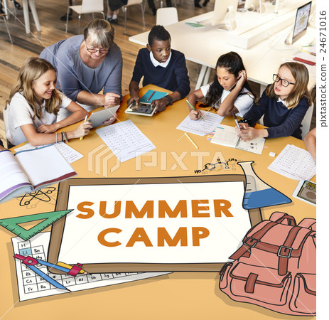 Summer Beach Holiday Vacation Summertime Concept Summer Beach Holiday Vacation Summertime Concept 24671016