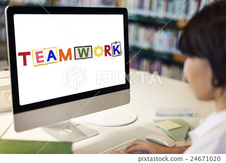 Teamwork Together Unity Collaboration Concept Teamwork Together Unity Collaboration Concept 24671020