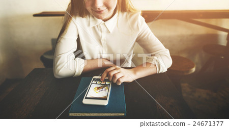 Social Media Networking Internet Connection Concept Social Media Networking Internet Connection Concept 24671377
