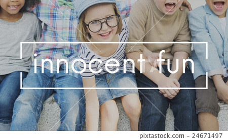 Innocence Naive Innocent Kids Childish Concept Innocence Naive Innocent Kids Childish Concept 24671497