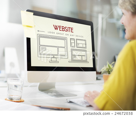 Template Layout Web UI Website Concept Template Layout Web UI Website Concept 24672038