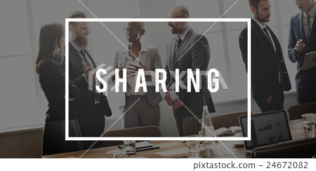 Sharing Share Information Connection Concept Sharing Share Information Connection Concept 24672082