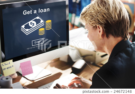 Loan Borrowing Budget Capital Credit Accounting Concept Loan Borrowing Budget Capital Credit Accounting Concept 24672148