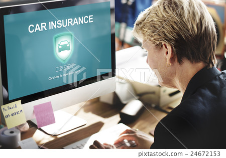 Car Insurance Damage Policy Transport Vehicle Concept Car Insurance Damage Policy Transport Vehicle Concept 24672153