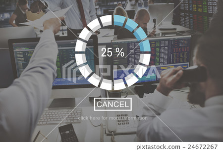 Loading Download Upload Percent Indicator Concept Loading Download Upload Percent Indicator Concept 24672267