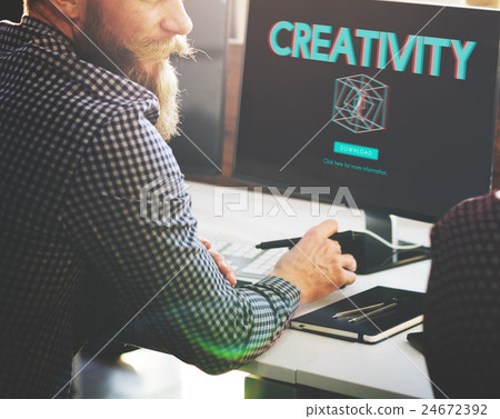 3D Three Dimensional Futuristic Display Modern Concept 3D Three Dimensional Futuristic Display Modern Concept 24672392