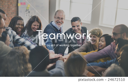 Teamwork Alliance Collaboration Company Team Concept Teamwork Alliance Collaboration Company Team Concept 24672510