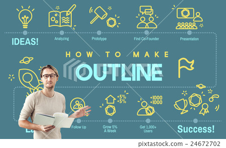 Outline Coach Guide Leader Plan Strategy Lead Concept Outline Coach Guide Leader Plan Strategy Lead Concept 24672702