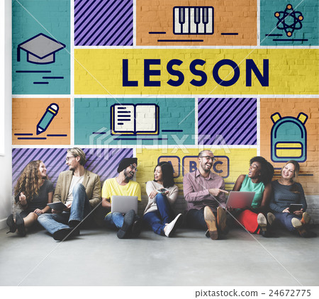 Lesson Class Education Study Teaching Concept Lesson Class Education Study Teaching Concept 24672775