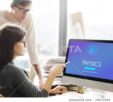 Physics Study Science Atom Energy Concept 24672840