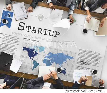 Start-up Business Enterprise Laounch Opportunity Concept Start-up Business Enterprise Laounch Opportunity Concept 24672949