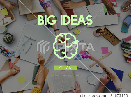 Creative Thinking Big Ideas Refresh Concept 24673153