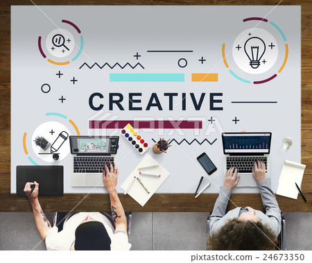 Design Creative Imagination Ideas Graphic Concept 24673350