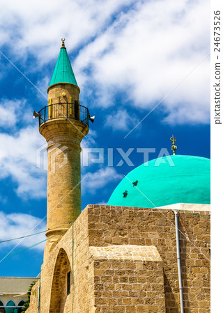 Sinan Basha Mosque in the old town of Acre Sinan Basha Mosque in the old town of Acre 24673526
