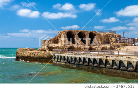 Ancient City Walls of Acre - Israel Ancient City Walls of Acre - Israel 24673532