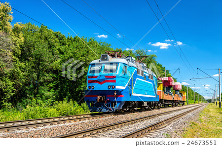 Engineering train in Kiev Region of Ukraine 24673551