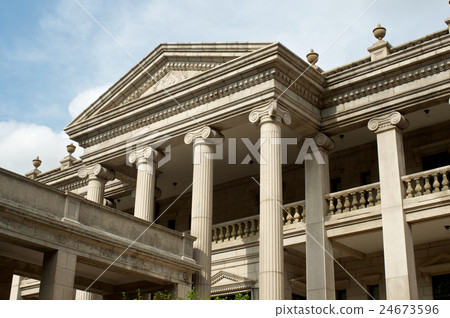 Western building Deoksugung Palace in Seoul Western building Deoksugung Palace in Seoul 24673596