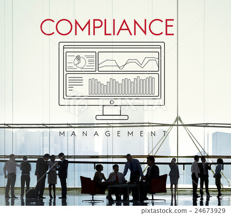 Business Compliance Regulations Standards Requirements Concept Business Compliance Regulations Standards Requirements Concept 24673929