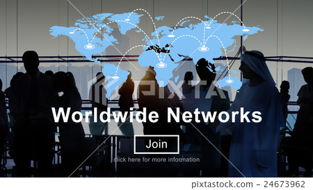Worldwide Networks Global International Unity Concept Worldwide Networks Global International Unity Concept 24673962
