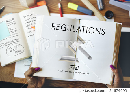 Regulations Business Condition Legal Protocol Concept 24674993