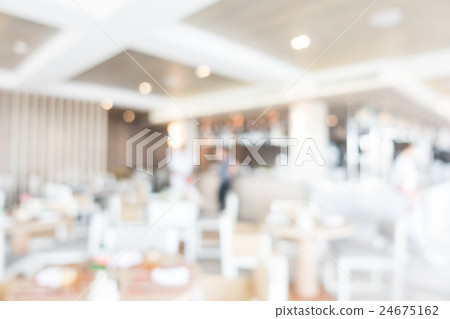 Abstract blur restaurant Abstract blur restaurant 24675162