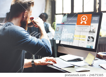 Register Enter Membership Sign-in Socialize Concept 24675385