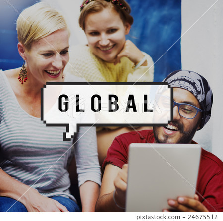 Global Business Globalization International Concept 24675512