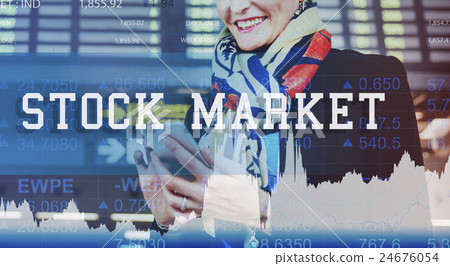 Stock Market Exchange Global Finance Shares Concept 24676054