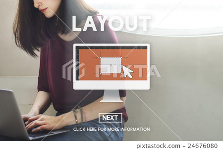 Lay Out Creative Design Plan Blueprint Creative Concept 24676080