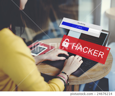 Hacker Cyber Crime Criminal Computer Concept Hacker Cyber Crime Criminal Computer Concept 24676214